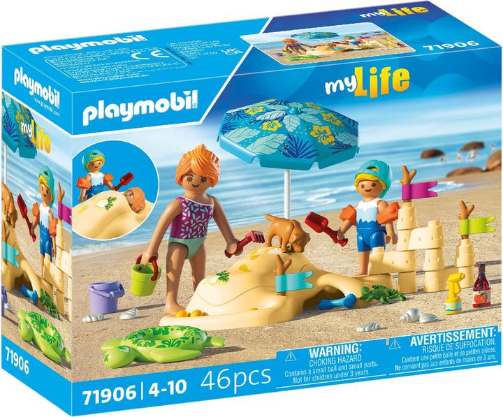 Playmobil Divertimento in famiglia sulla spiaggia (71906, Playmobil La mia vita)