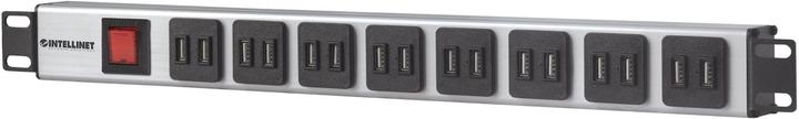 Actual product image Intellinet Power strip (8 x, 4-pole, 2 m)