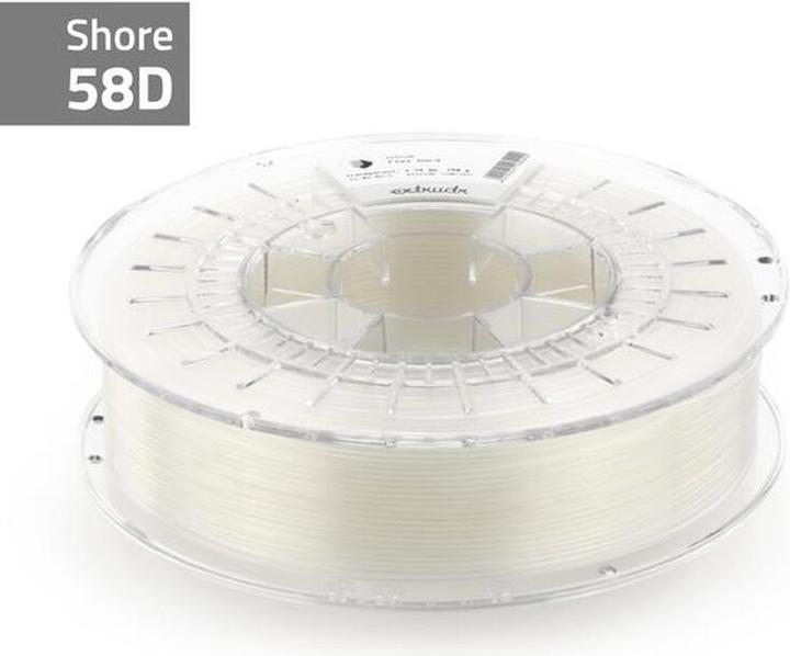 Immagine prodotto Extrudr Flex Hard trasparente 2,85 mm 750 g (TPU, 2.85 mm, 750 g, Trasparente)