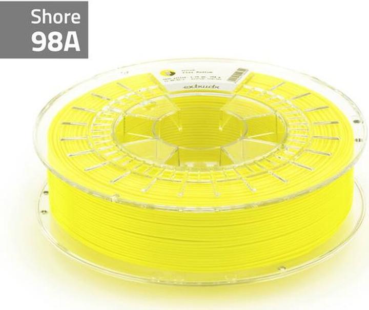 Actual product image Extrudr Flex Medium Neon Yellow 2.85 mm 750 g (TPU, 2.85 mm, 750 g, Yellow)