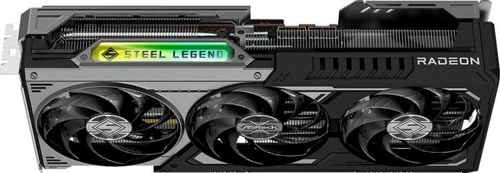 Actual product image AsRock Radeon RX 9070 XT Steel Legend Dark (16 GB)