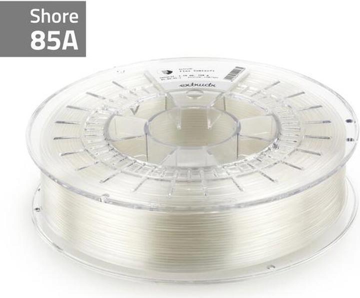Produktbild Extrudr Flex Semisoft Transparent 2.85 mm 750 g (TPU, 2.85 mm, 750 g, Transparent)