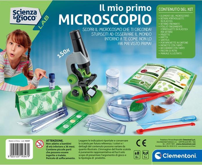 Immagine prodotto Clementoni Il mio primo Microscopio IT