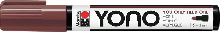 Produktbild Marabu Acrylmarker YONO 1.5 - 3 mm Braun (Braun, 3 mm, 1 x)