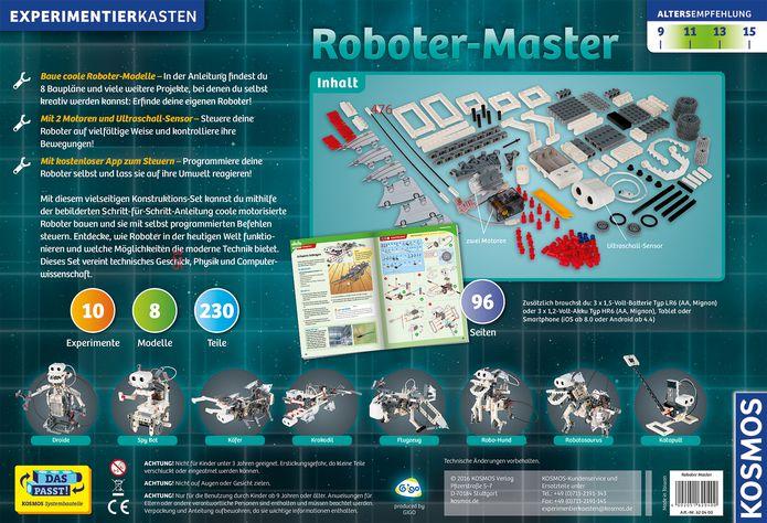 Actual product image Kosmos robot master