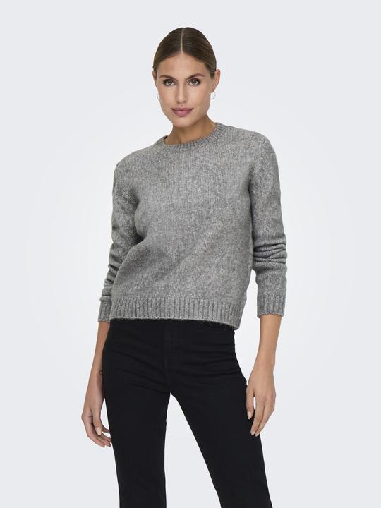 Produktbild JdY Knit Fit Rundhals Gerippte Ärmelbündchen Pullover Strickpullover (XL)