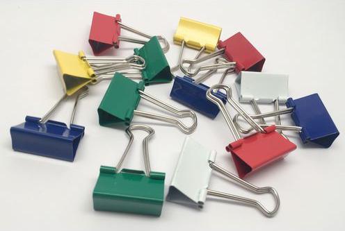 Immagine prodotto Office Depot Clip Foldback 32 mm Colori assortiti Plastica, metallo (50 x)