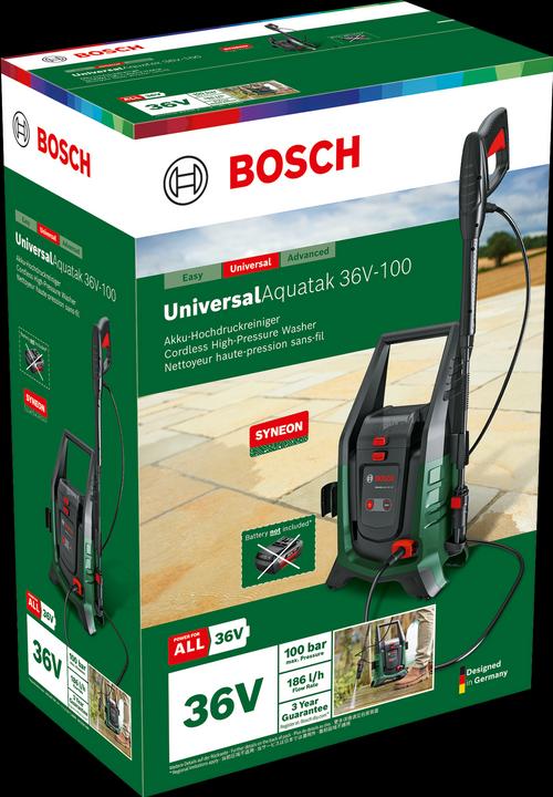 Actual product image Bosch Home & Garden UniversalAquatak 36V-100 (Rechargeable battery operated)