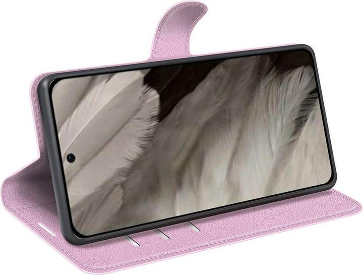 Produktbild Cover-Discount Google Pixel 8 Pro - Leder Etui Hülle rosa (Google Pixel 8 Pro)
