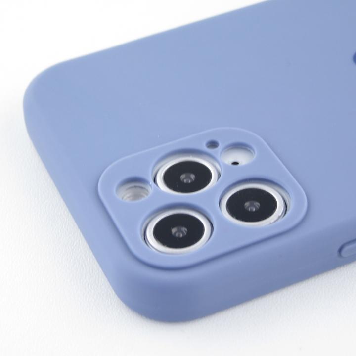 Actual product image PhoneLook Cover Silicone Mat Heart lavender (Apple iPhone 12 Pro Max)