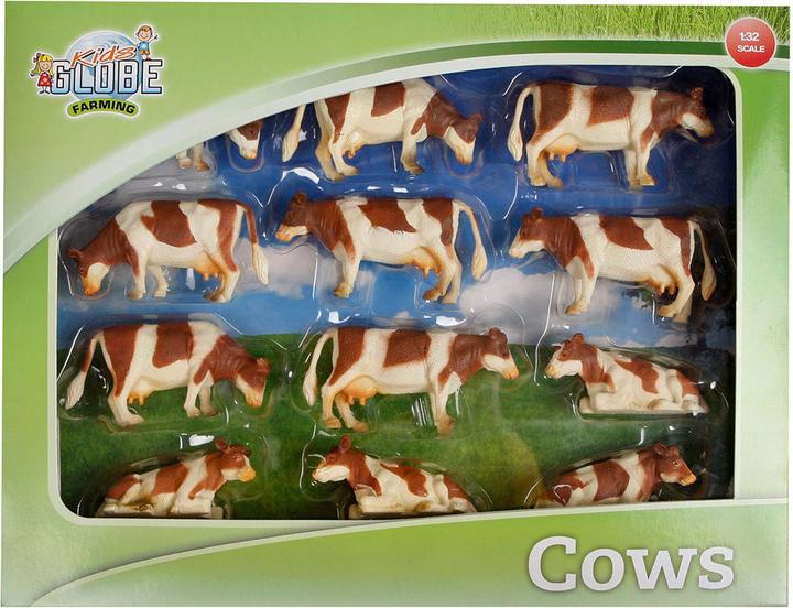 Actual product image Kids Globe Farming Cows Red / Fur