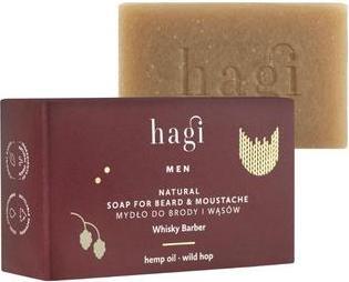 Immagine prodotto Hagi Sapone per barba e baffi Whisky Barber 100G (Sapone duro)