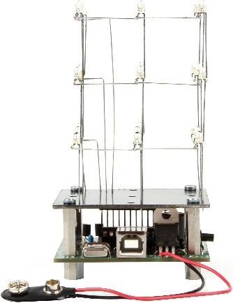 Actual product image Velleman 3D LED CUBE 3 x 3 x 3