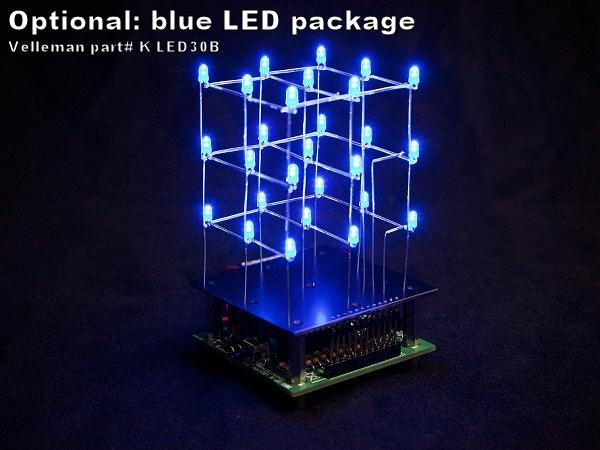 Actual product image Velleman 3D LED CUBE 3 x 3 x 3