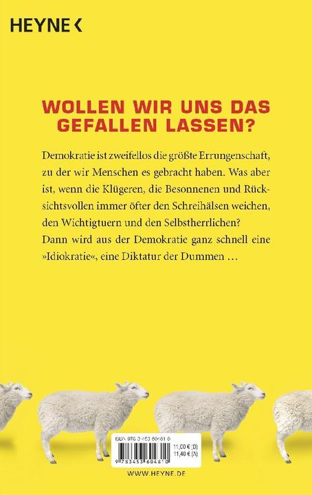 Image du produit Die Diktatur der Dummen (Allemand, Brigitte Witzer, 2018)