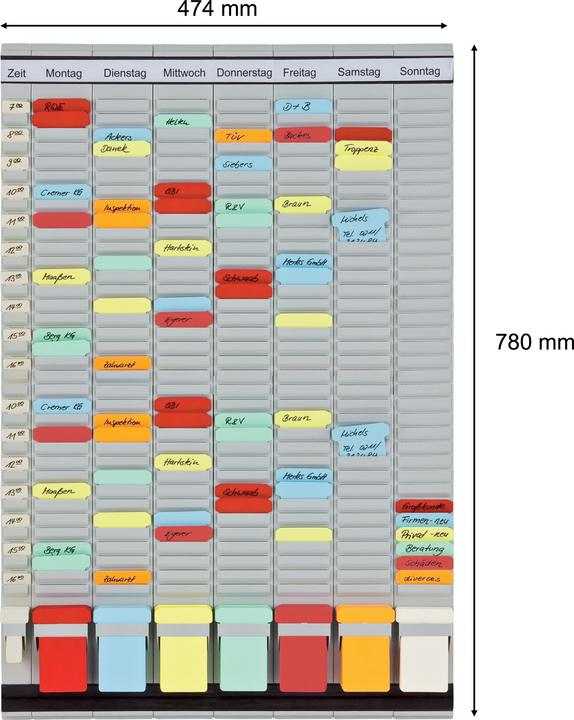 Produktbild Franken Kartentafel (47.5 x 78 cm)