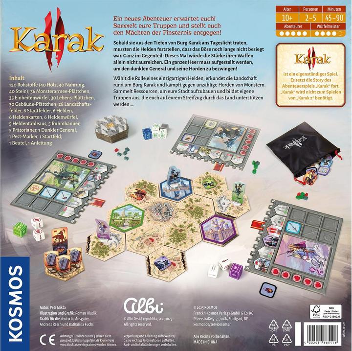 Produktbild Kosmos Karak 2 (Deutsch)