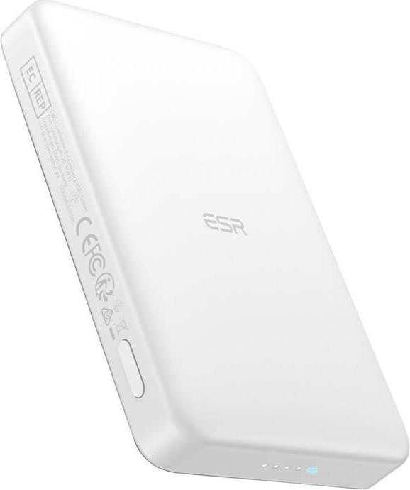 ESR Qi2 MagSlim 10000 mAh magnetic powerbank (white) (10000 mAh)