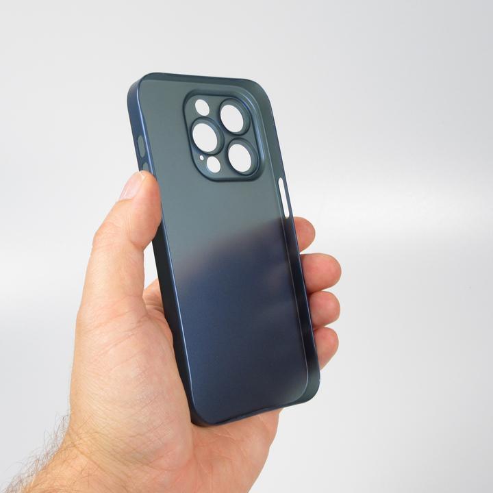 Immagine prodotto PhoneLook Copertura in plastica ultra sottile semitrasparente opaca (Apple iPhone 15 Pro)