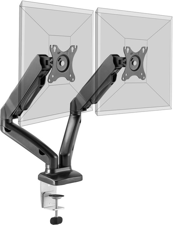 Image du produit Port Designs Bras pour moniteur Vesa Dualscreen (Tables, 32.01")