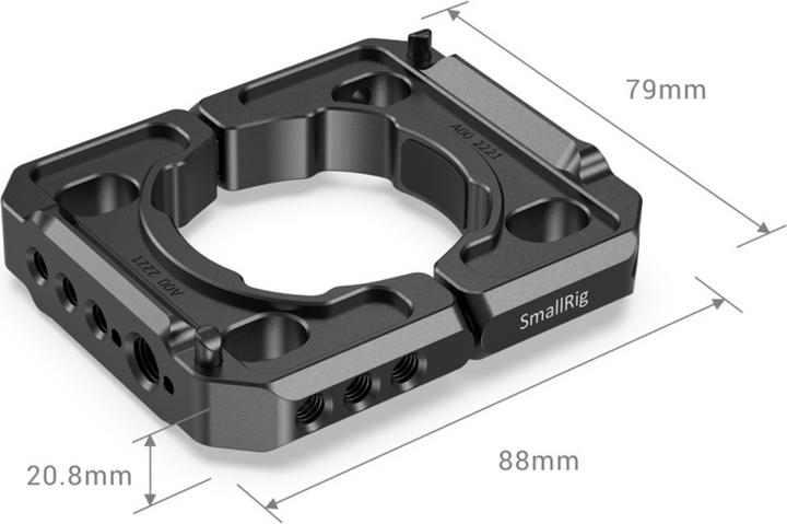 Produktbild SmallRig 2221 Mounting ClampÂ fÃ¼r DJI Ronin S Gimbal (Gimbal Montageplatte)