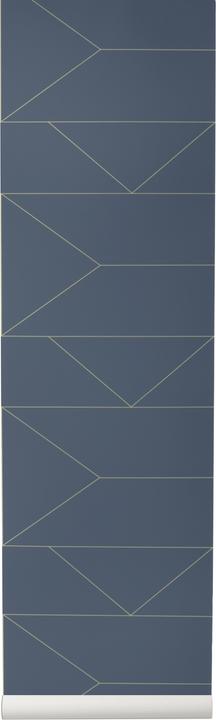 Ferm Living Carta da parati a linee (53 x 1000 cm)
