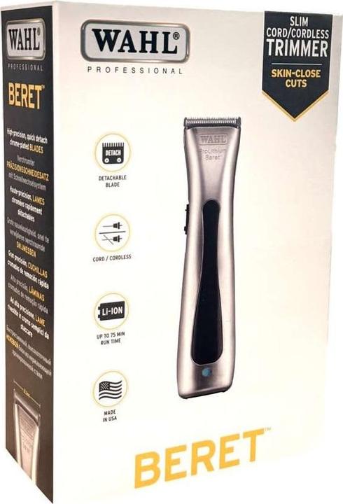 Produktbild Wahl 8841-616 ProLithium Beret Silber