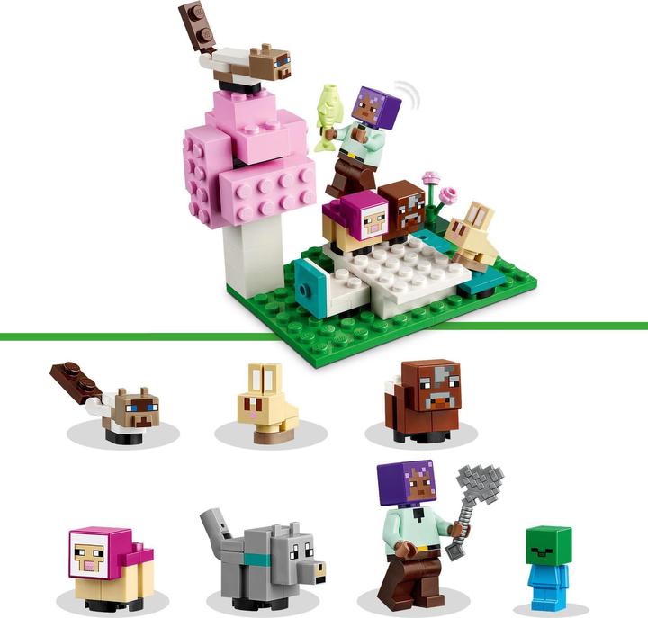 Produktbild LEGO Das Tierheim (21253, LEGO Minecraft)