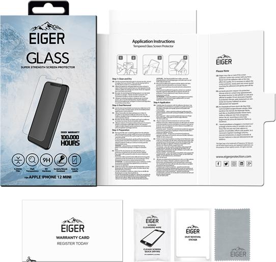 Produktbild Eiger Mountain Glass Clear (1 Stück, Apple iPhone 12 mini)