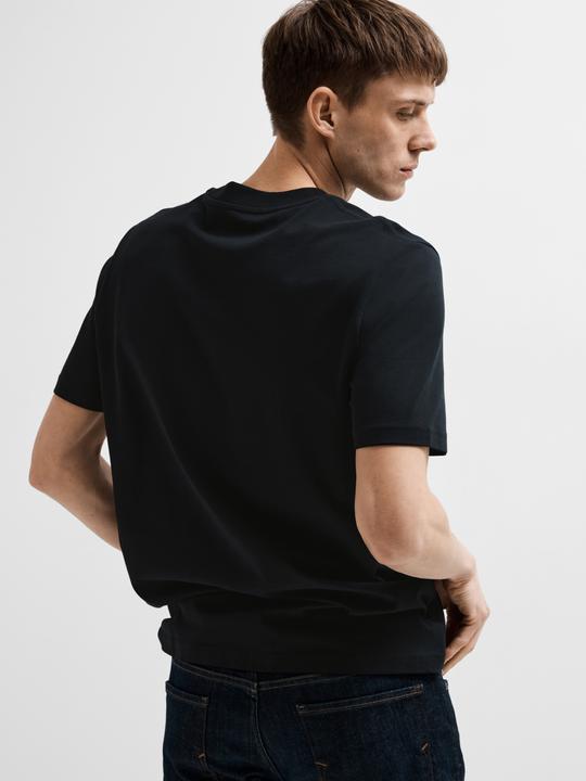 Immagine prodotto Selected Homme T-shirt in cotone biologico con collo alto (XL)