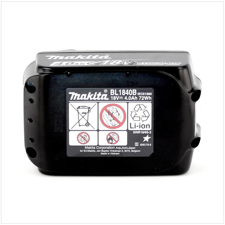 Actual product image Makita LXT BL1840B rechargeable battery (18 V)