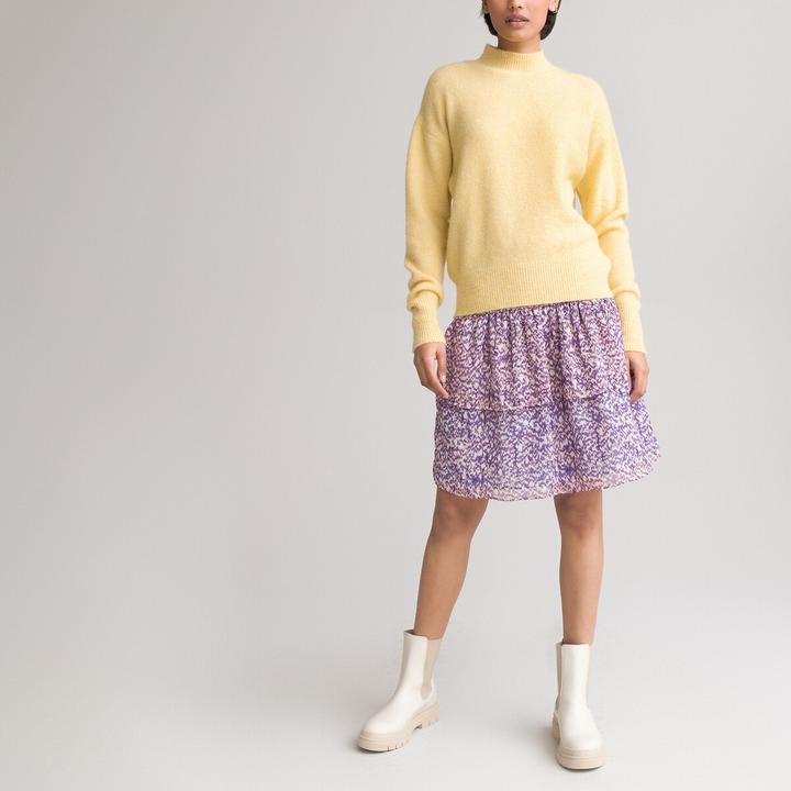 Produktbild La Redoute Collections Pullover mit Stehkragen (S)