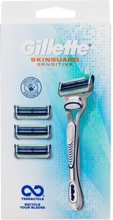 Produktbild Gillette Skinguard Sensitive Starter Pack (3 x)