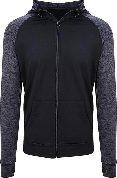 Awdis Just Cool Hoodie mit durchgehendem Reissverschluss (M)