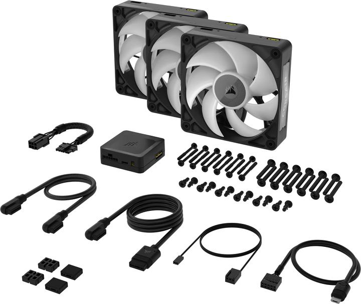 Actual product image Corsair iCUE LINK RX120 MAX RGB (120 mm, 3 x)