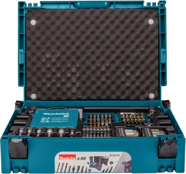 Produktbild Makita B-53154 (3 mm, 4 mm, 4.5 mm, 3.5 mm, 5.5 mm, 6.5mm, 8 mm, TX10, TX15, TX20, TX25, TX 27, TX30, PZ1, PZ2, PZ3, PH1, PH2, PH3, HEX3, HEX4, HEX5, HEX6, 5 mm, 6 mm, 10.0mm)