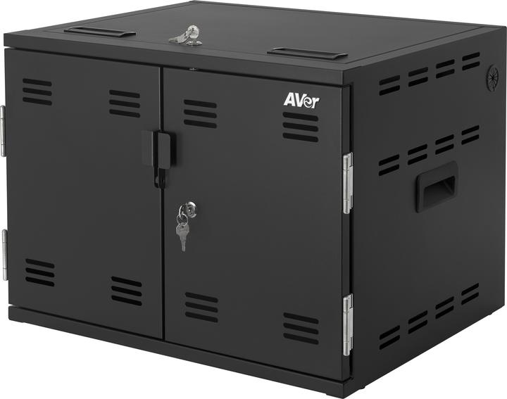 Produktbild AVerMedia X12 intelligenter Ladeschrank unterstützt bis zu 12 Geräte Laptops Chromebooks Tablets bis zu 3