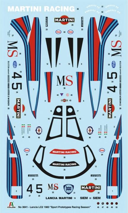 Actual product image 1:24 Lancia LC2