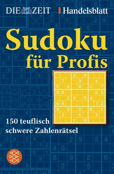 Produktbild Sudoku für Profis (Deutsch, Die zeit, Handelsblatt, 2005)