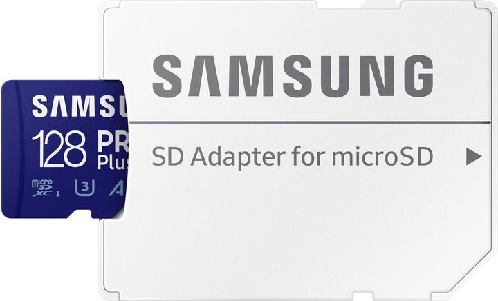 Produktbild Samsung SD MicroSD Card SDXC PRO Plus Reader (128 GB, microSDXC, U3, UHS-I)