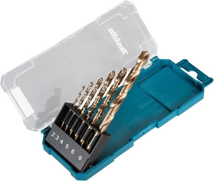 Actual product image Makita Drill bit set HSS-Co 6 pcs. (6,0, 5,0, 2.0 mm, 4,0, 3,0)
