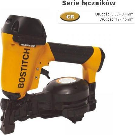 Bostitch RN46K-2-E Cloueur à rouleau pneumatique 45 mm à chargement rapide + Coffret de transport
