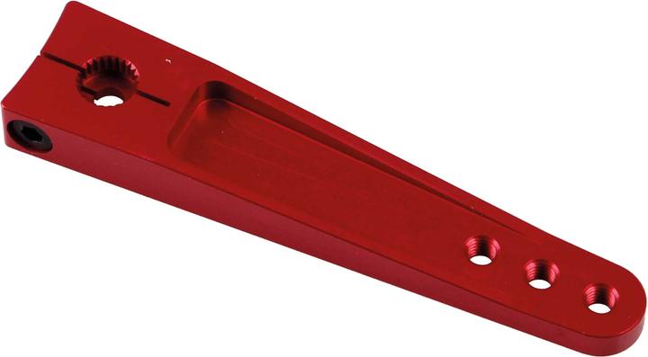 Actual product image Kuza servo lever 1-arm hitec 24t 51/45/39mm 2" m3 heavy duty v2 aluminium
