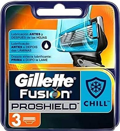 Gillette GILLETTE Proshield Chill 3 wymienne ostrza 3szt. (3 x)