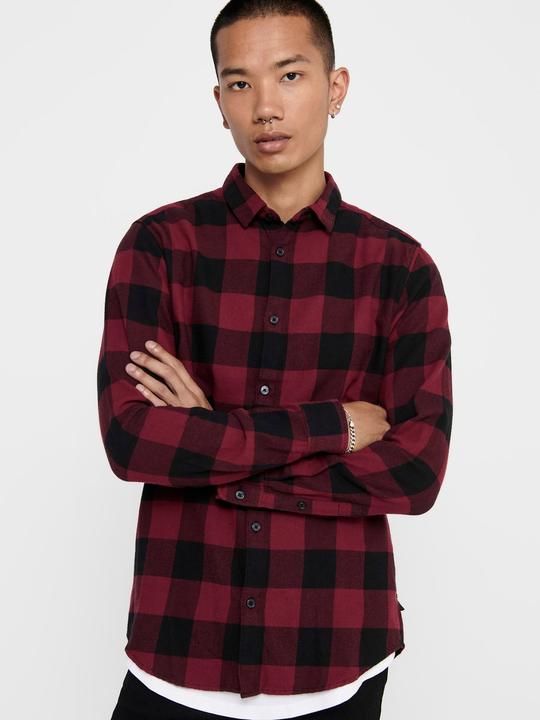 Immagine prodotto Only & Sons Kariertes Langarmhemd (XXL)