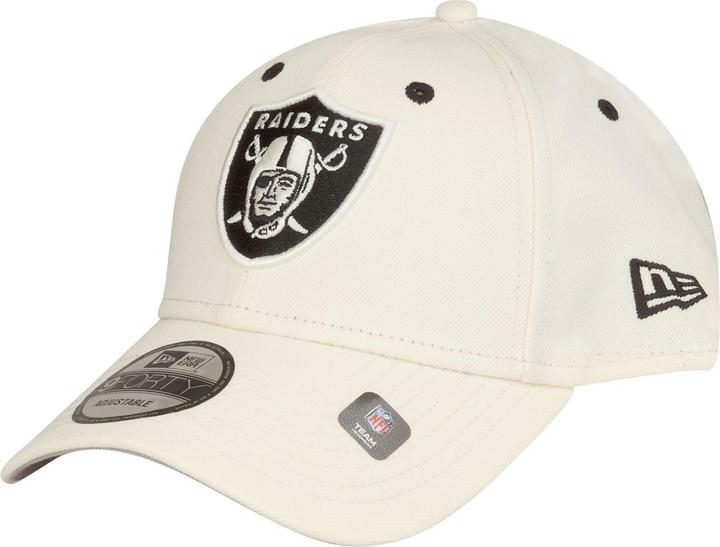New Era 9Forty Snapback Cap - Las Vegas Raiders Chrome Beige (One Size)