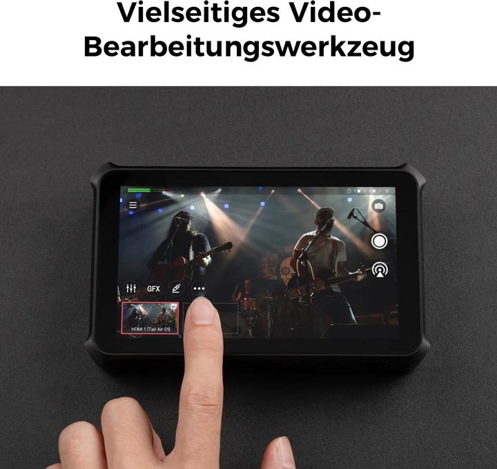 Produktbild Obsbot Talent Videoüberwachung, Videomischer, Audiomischer, Grafik- und Video-Einspieler und Streami