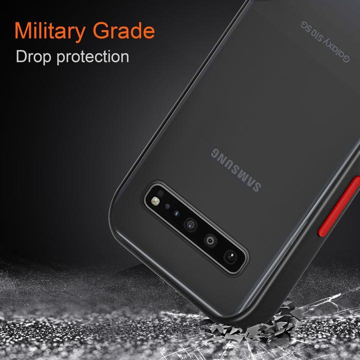 Actual product image Cadorabo Hybrid Matt Cover (Samsung Galaxy S10)