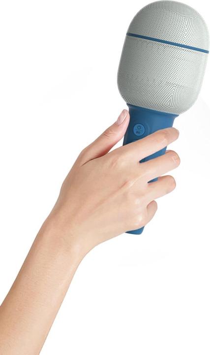 Actual product image MOB Karaoke microphone Groovy dark blue
