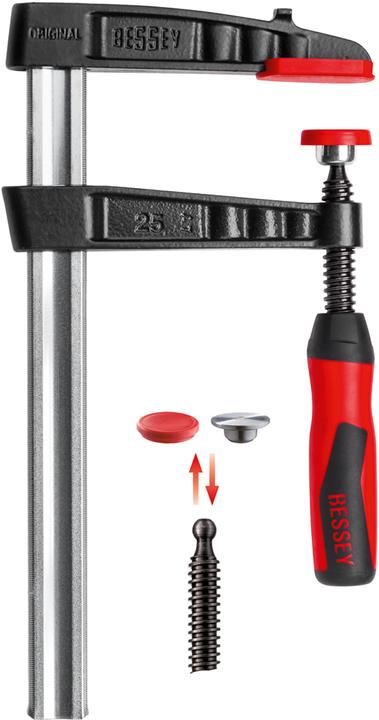 Produktbild Bessey Temperguss-Schraubzwinge TG-2K (800 mm)